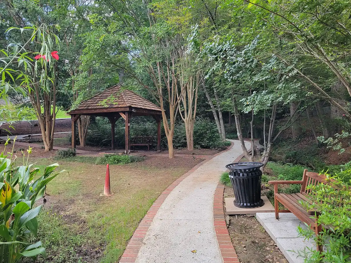 Heritage Sandy Springs park on Sandy Springs Circle