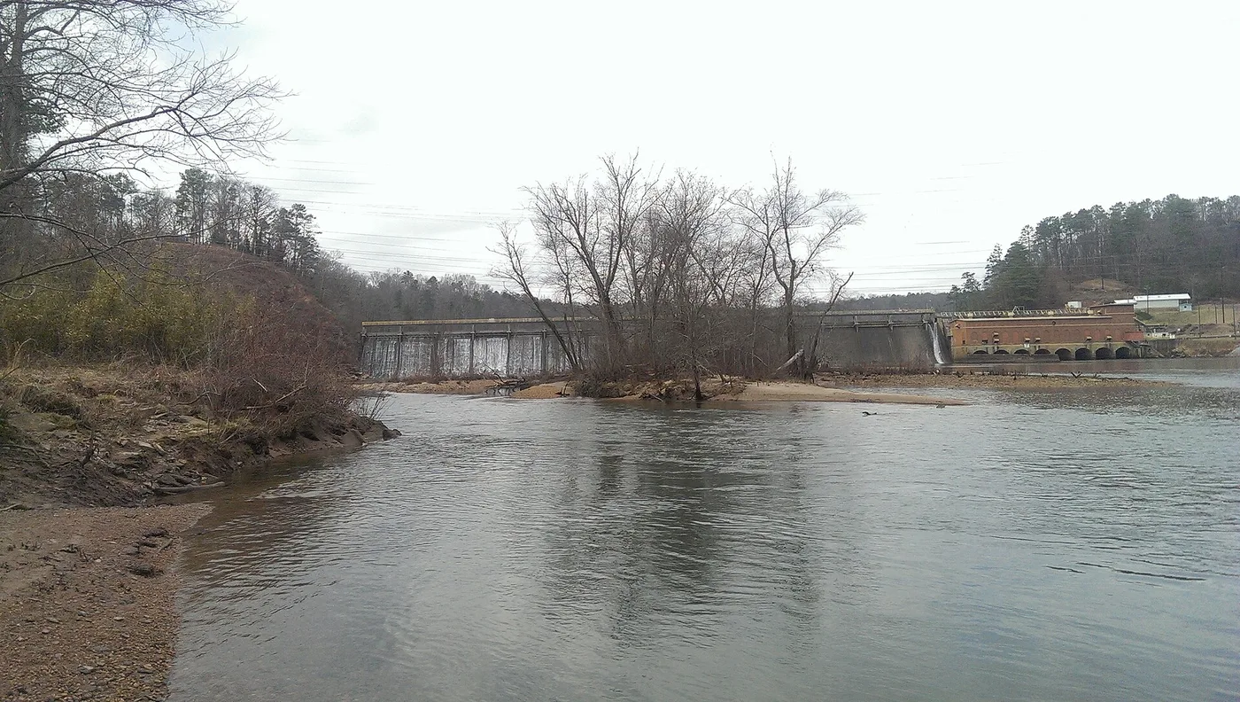 Morgan Falls Dam on the Chattahoochee River