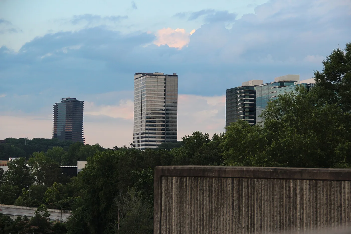 The Perimeter Summit office towers in Sandy Springs