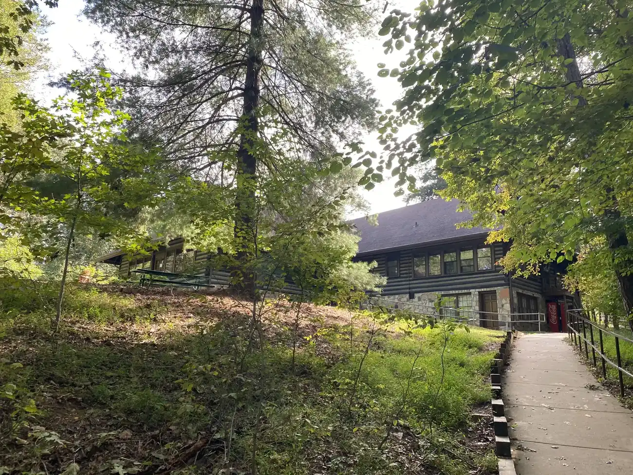 Hewlett Lodge at the Island Ford unit of the Chattahoochee River National Recreation Area in Sandy Springs