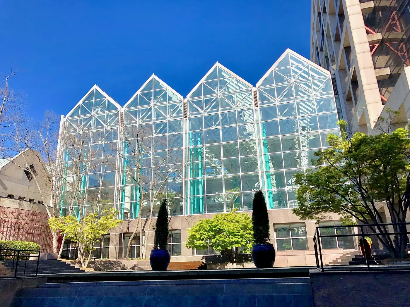 The Fulton County Government Center in downtown Atlanta